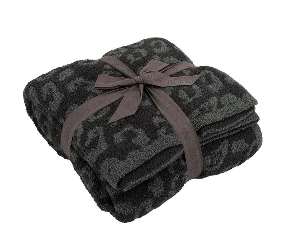 Barefoot Dreams CozyChic Throw blanket  Carbon Camo  54x72